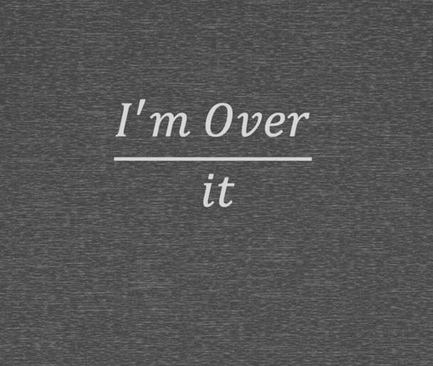 I'm Over It Fraction - Toddler Short Sleeve - Brightsee