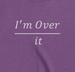 I'm Over It Fraction - Youth Short Sleeve - Brightsee