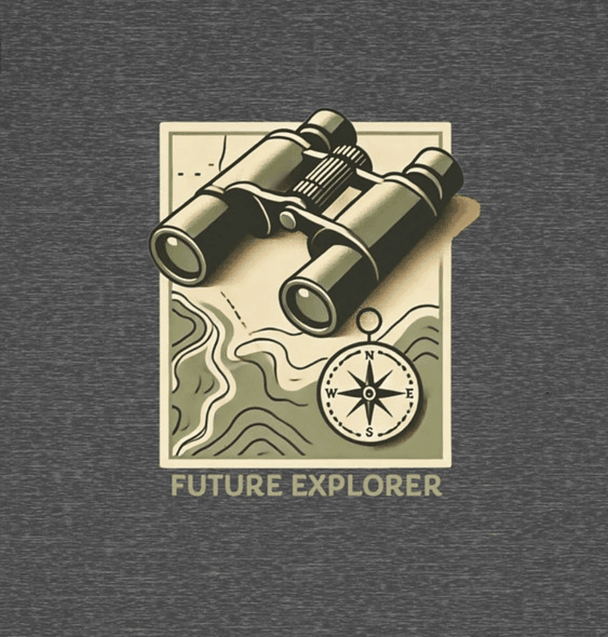 Future Explorer Binoculars - Toddler Short Sleeve - Brightsee
