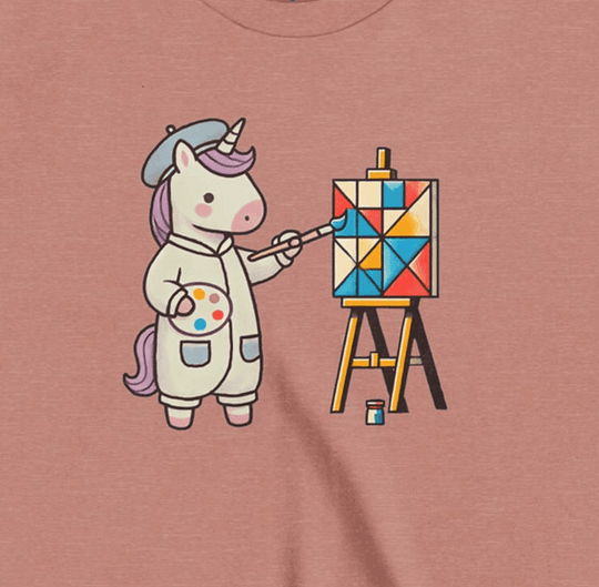 Painting Unicorn - Youth Short Sleeve - Brightsee