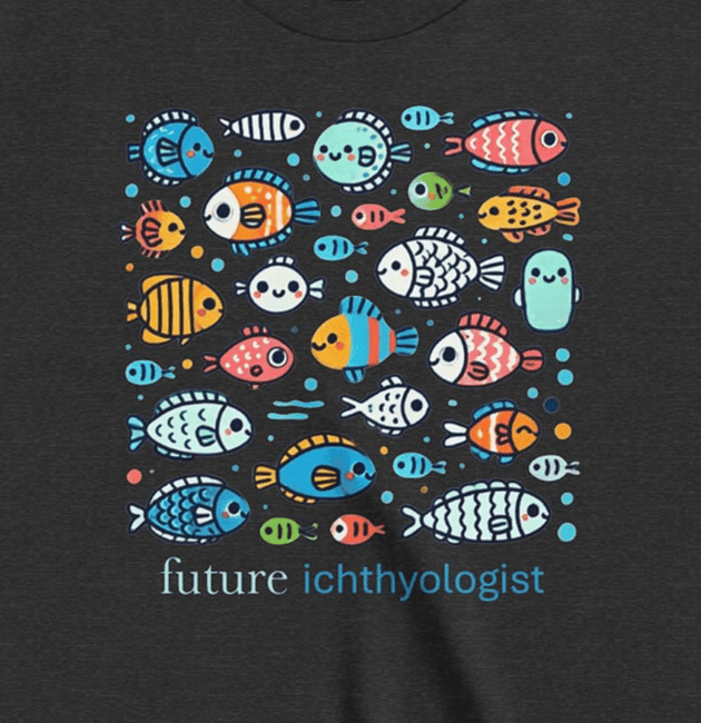 Future Ichthyologist Fishies - Youth Short Sleeve - Brightsee