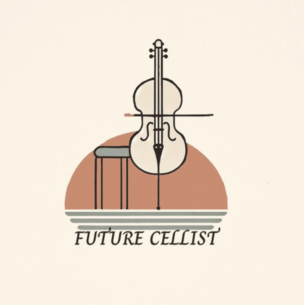 Future Cellist - Toddler Short Sleeve - Brightsee