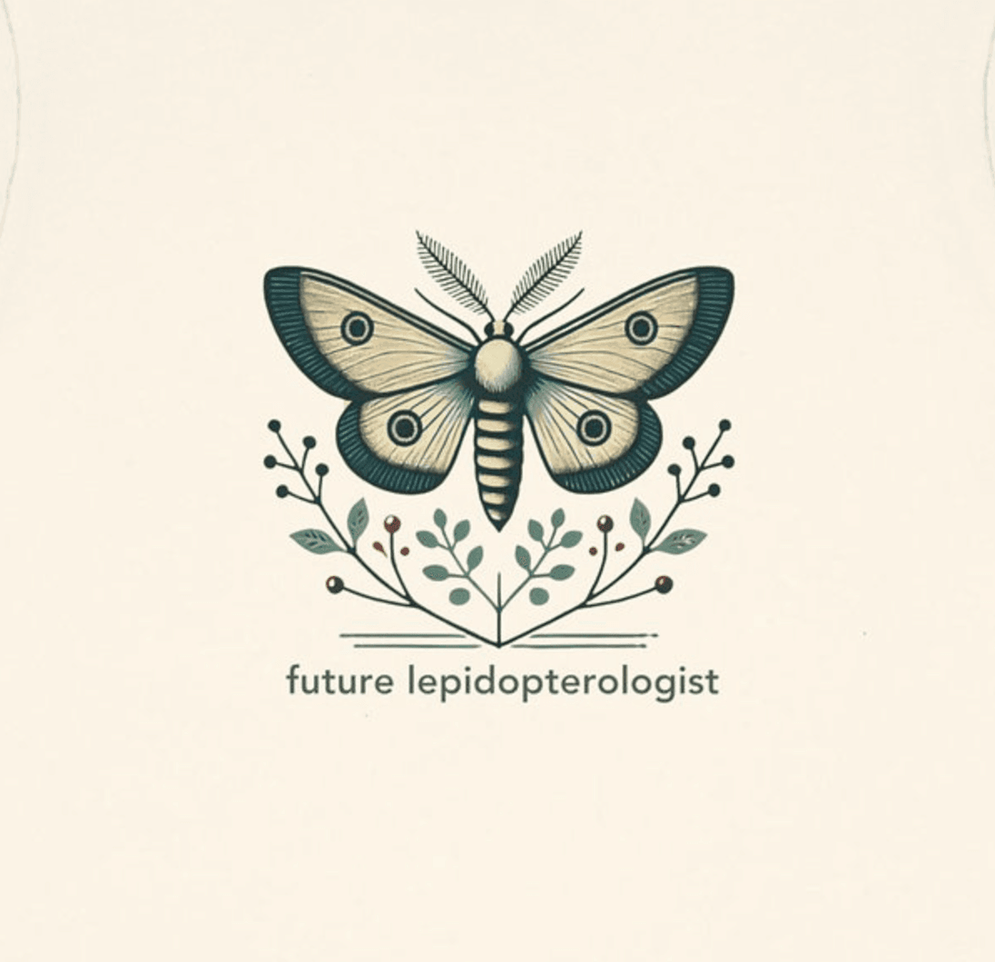 Future Lepidopterologist Moth - Toddler Short Sleeve - Brightsee