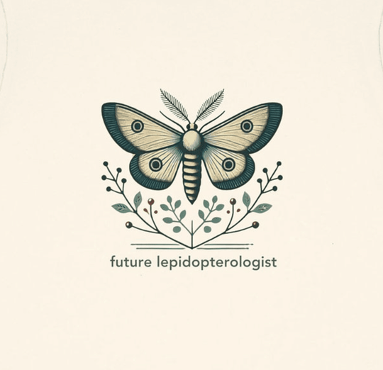 Future Lepidopterologist Moth - Toddler Short Sleeve - Brightsee