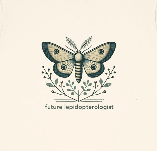 Future Lepidopterologist Moth - Toddler Short Sleeve - Brightsee