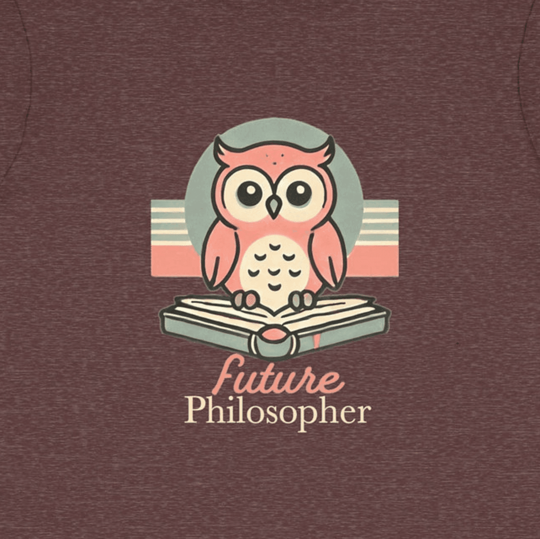 Future Philosopher Owl - Toddler Short Sleeve - Brightsee