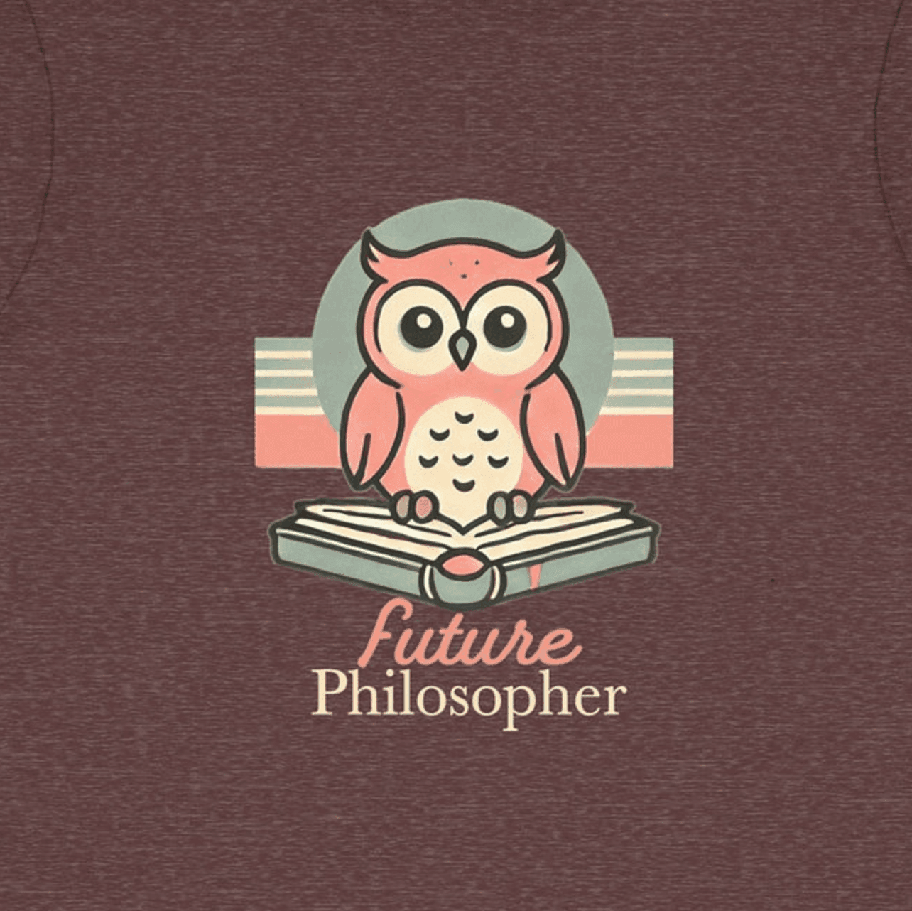 Future Philosopher Owl - Toddler Short Sleeve - Brightsee