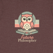 Future Philosopher Owl - Toddler Short Sleeve - Brightsee