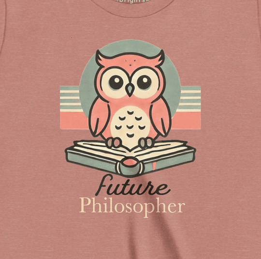 Future Philosopher - Owl - Youth Short Sleeve - Brightsee
