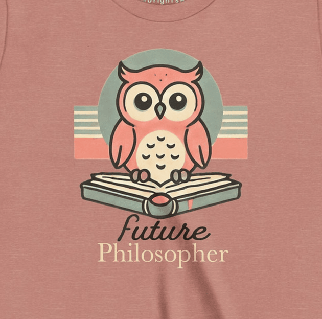 Future Philosopher - Owl - Youth Short Sleeve - Brightsee
