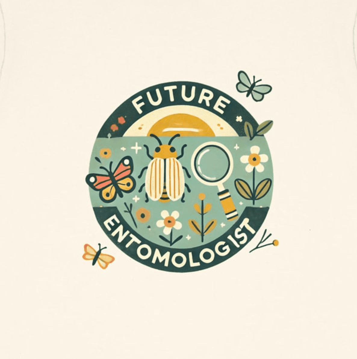 Future Entomologist Circle - Toddler Short Sleeve - Brightsee