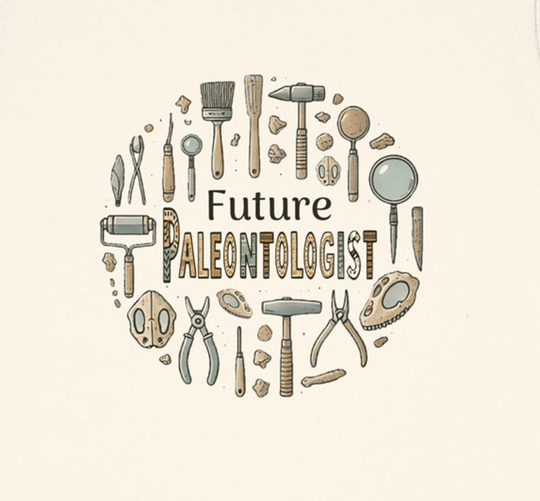 Future Paleontologist Circle - Toddler Short Sleeve - Brightsee