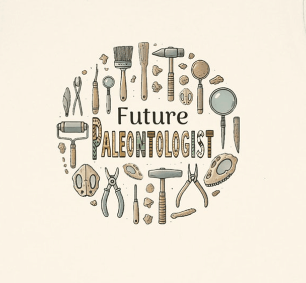 Future Paleontologist Circle - Toddler Short Sleeve - Brightsee