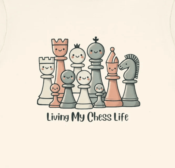 Living My Chess Life - Toddler Short Sleeve - Brightsee