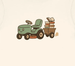 Lawn Mower Book Delivery - Toddler Short Sleeve - Brightsee