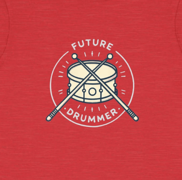 Future Drummer - Toddler Short Sleeve - Brightsee