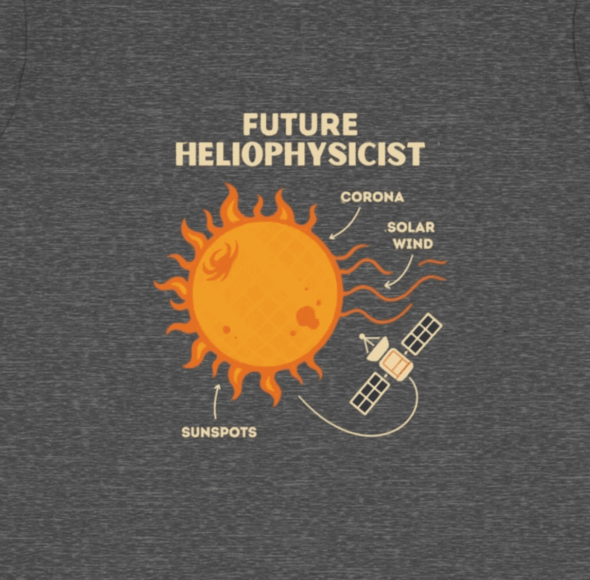 Future Heliophysicist - Toddler Short Sleeve - Brightsee